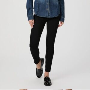 Paige Denim Hoxton Ankle Denim Jeans (Black Sz 27)